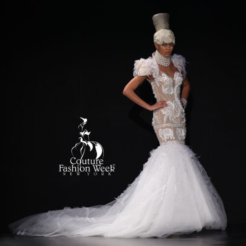 Exquisite couture creation by designer Ezra Santos